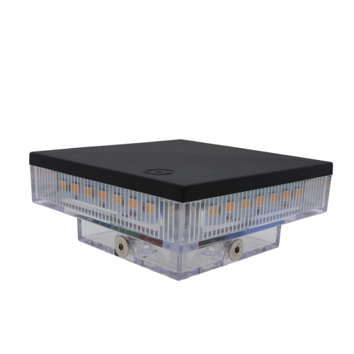 LED lampa, 12 V/24 V/230 V na sloupek 100 x 100/120 x 120 mm